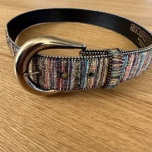 Absolutely Fresh Genuine Bonded Leather Belt Size M/L